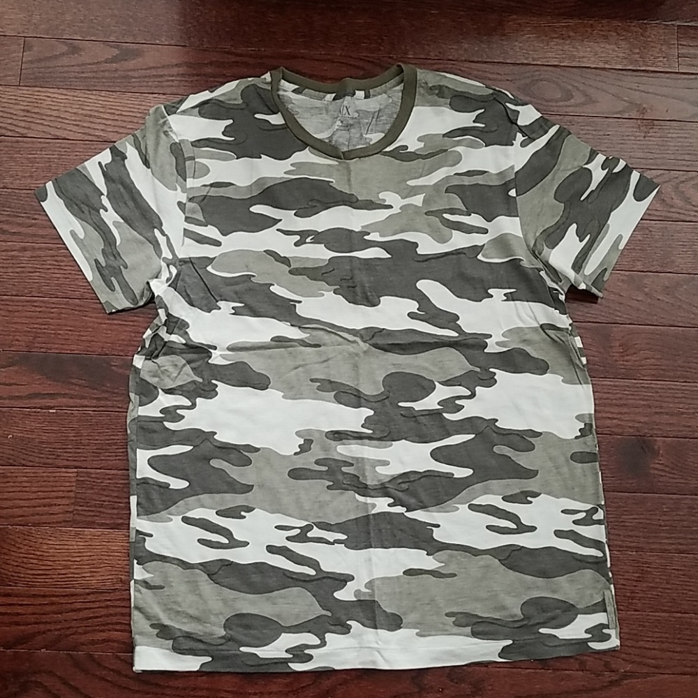 Grey camouflage AX shirt